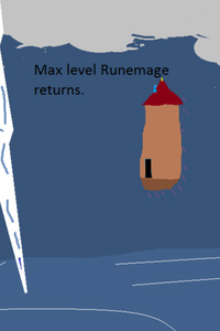 Max Level Runemage returns to earth.