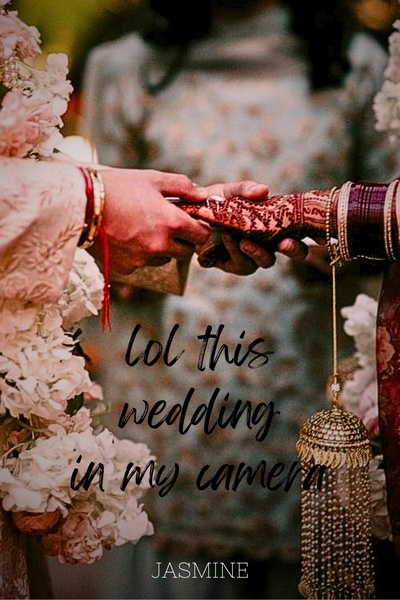 lol this wedding in my camera